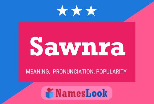 Sawnra Name Poster