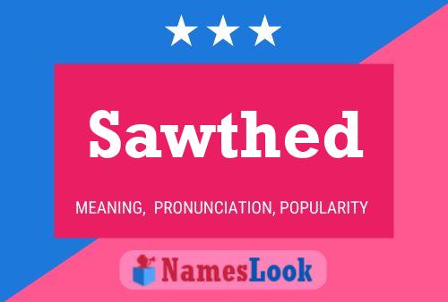 Sawthed Name Poster