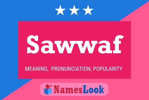 Sawwaf Name Poster