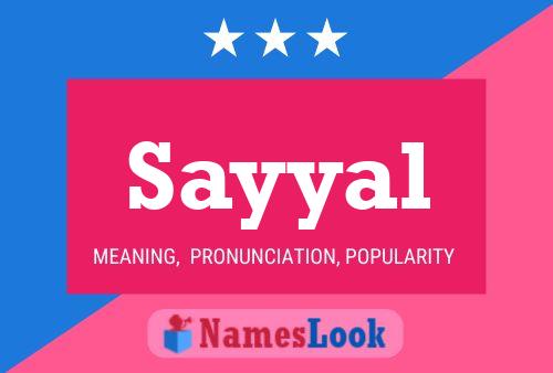 Sayyal Name Poster