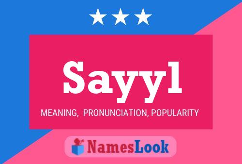 Sayyl Name Poster