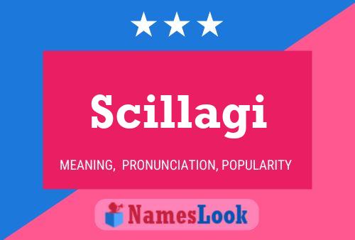 Scillagi Name Poster