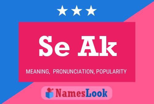 Se Ak Name Poster