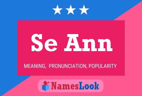 Se Ann Name Poster