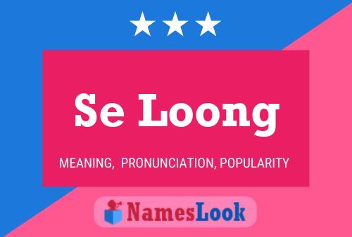 Se Loong Name Poster