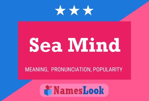 Sea Mind Name Poster