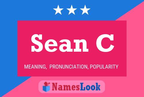 Sean C Name Poster