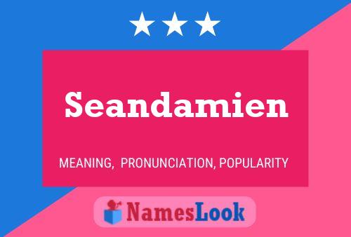 Seandamien Name Poster