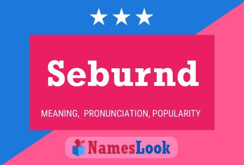 Seburnd Name Poster