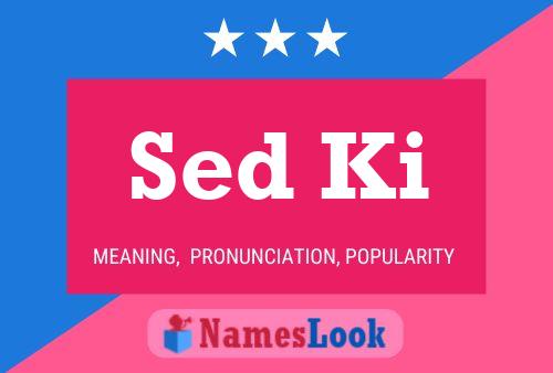 Sed Ki Name Poster