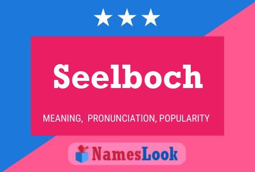 Seelboch Name Poster