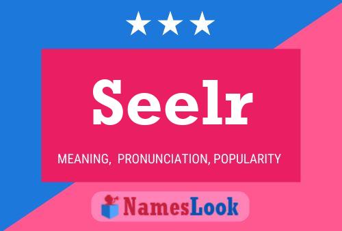 Seelr Name Poster