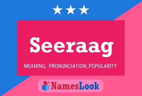 Seeraag Name Poster