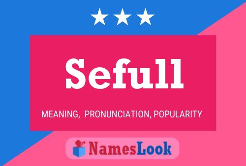 Sefull Name Poster