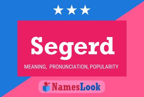 Segerd Name Poster