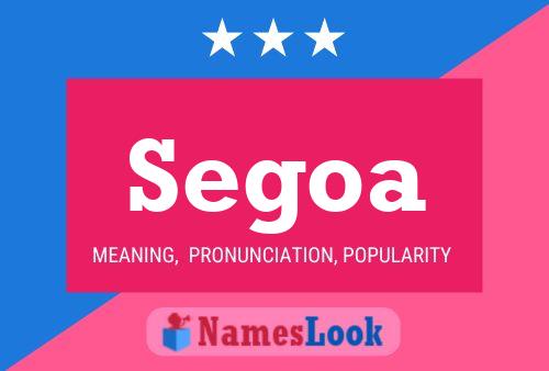 Segoa Name Poster