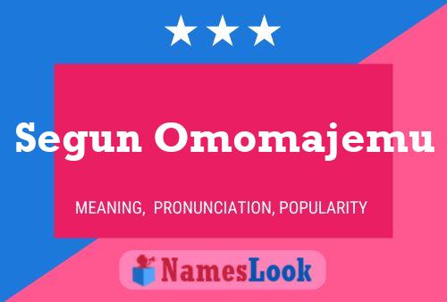 Segun Omomajemu Name Poster