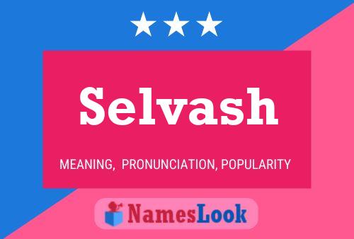 Selvash Name Poster