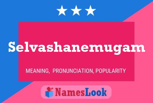 Selvashanemugam Name Poster