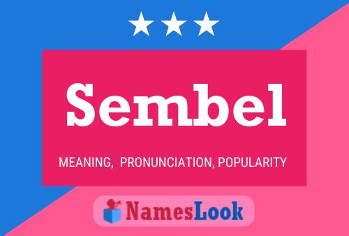 Sembel Name Poster