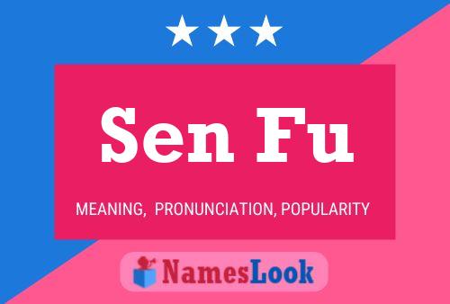 Sen Fu Name Poster