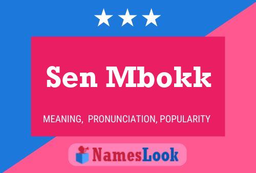 Sen Mbokk Name Poster