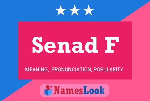 Senad F Name Poster