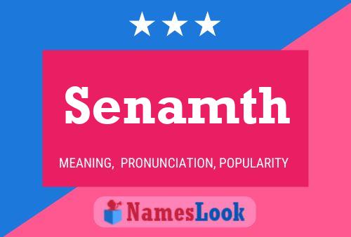 Senamth Name Poster