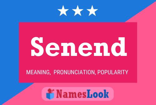 Senend Name Poster