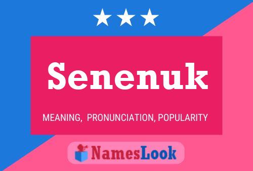 Senenuk Name Poster