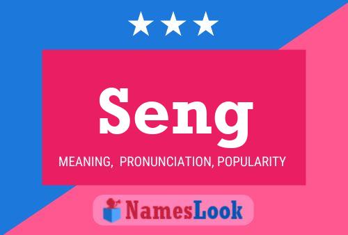 Seng Name Poster