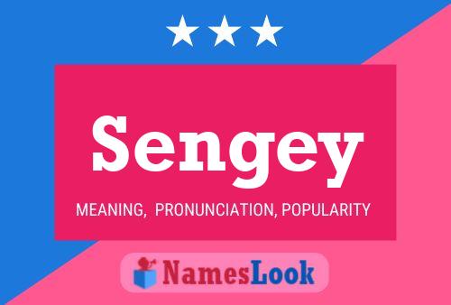 Sengey Name Poster