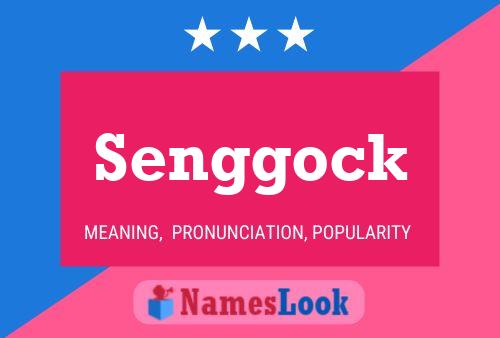 Senggock Name Poster