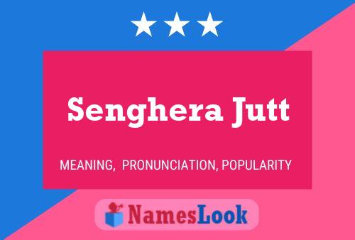 Senghera Jutt Name Poster