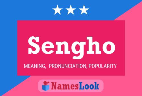 Sengho Name Poster