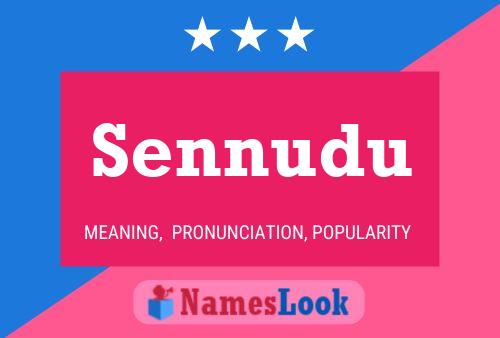 Sennudu Name Poster