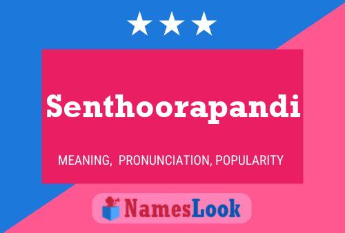 Senthoorapandi Name Poster