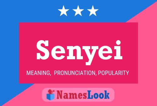 Senyei Name Poster