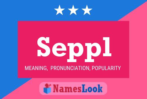 Seppl Name Poster