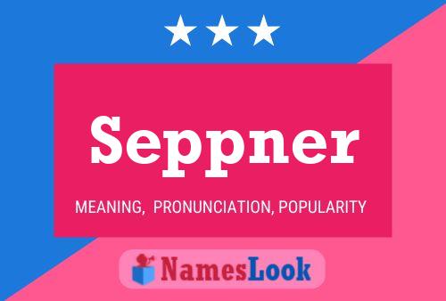 Seppner Name Poster