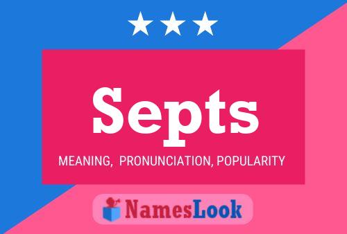 Septs Name Poster