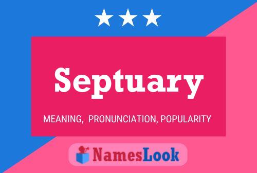 Septuary Name Poster