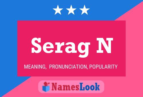 Serag N Name Poster