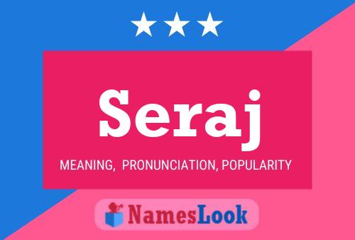 Seraj Name Poster