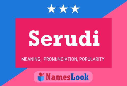 Serudi Name Poster