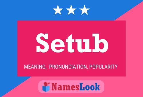 Setub Name Poster