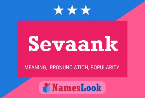 Sevaank Name Poster