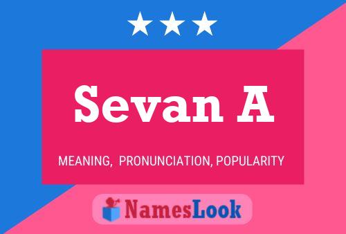 Sevan A Name Poster