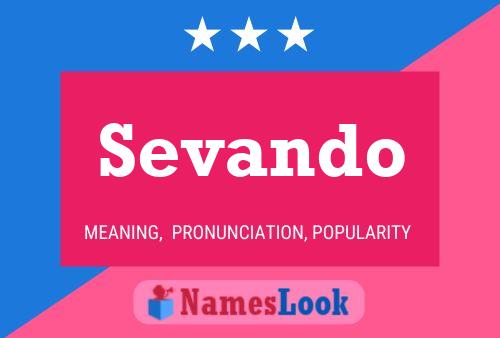 Sevando Name Poster