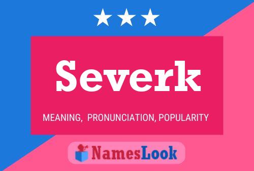 Severk Name Poster